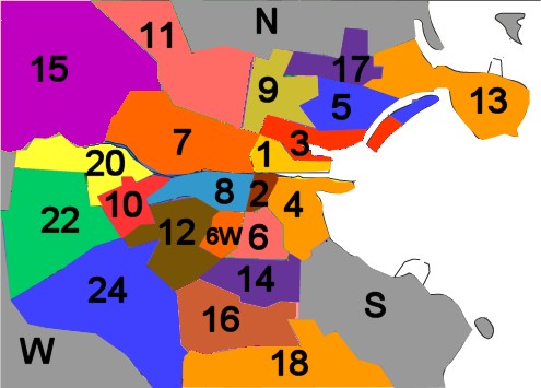 Dublin Area Map